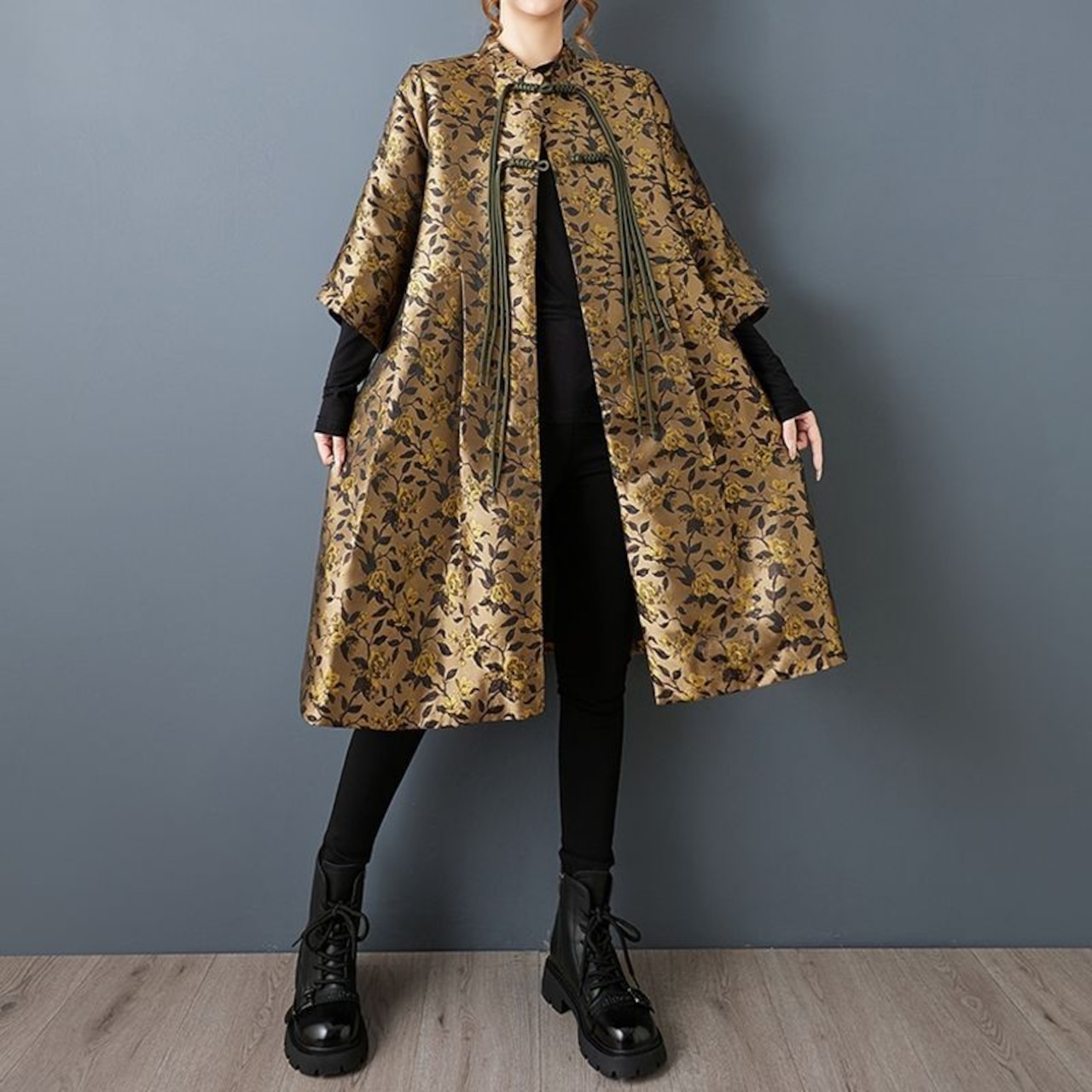 チャイナ風 金彩 ジャケット 00328