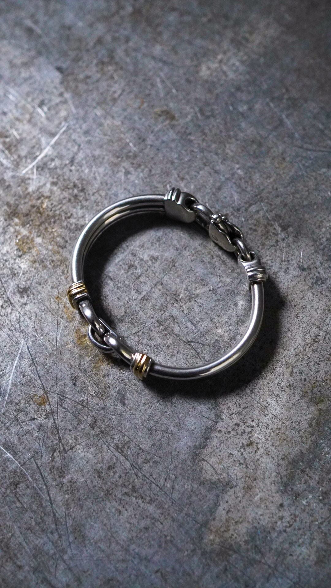 Tiffany&Co ティファニー ダブルループ バングル ブレスレット 290124015.jpg