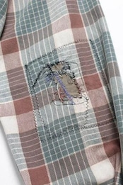【BOW WOW】REPAIRED MOUNTAIN POCKET FLANNEL SHIRT