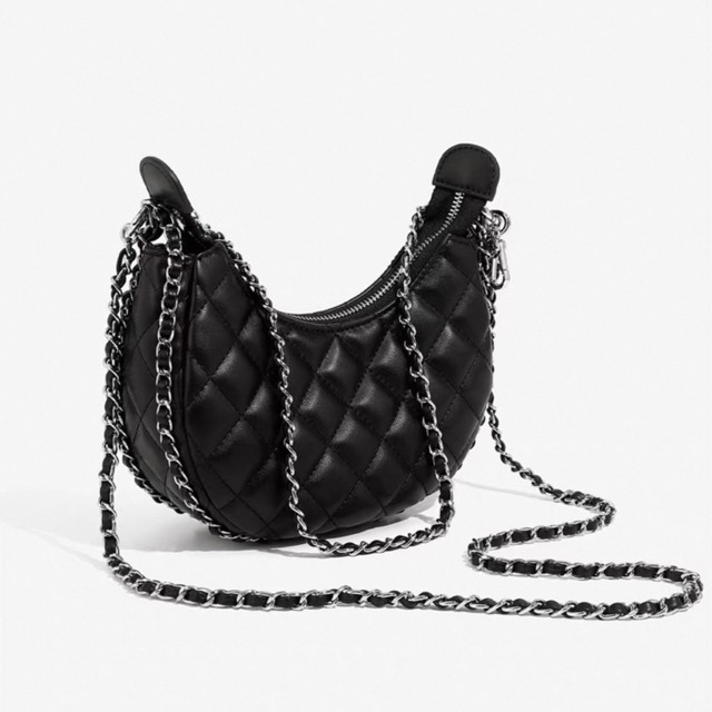 キルティングチェーンショルダーバッグ　W00009