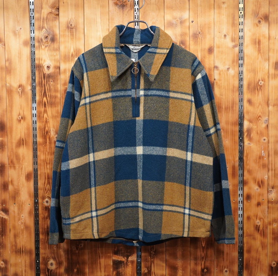 60s70s woolrich プルオーバー ウール ジャケット L/ウールリッチ