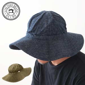 DECHO [デコー] KOME HAT LONG BRIM [7-2AD23]  コメハットロングブリム・キャンプハット・アウトドアハット・MEN'S / LADY'S [2023AW]