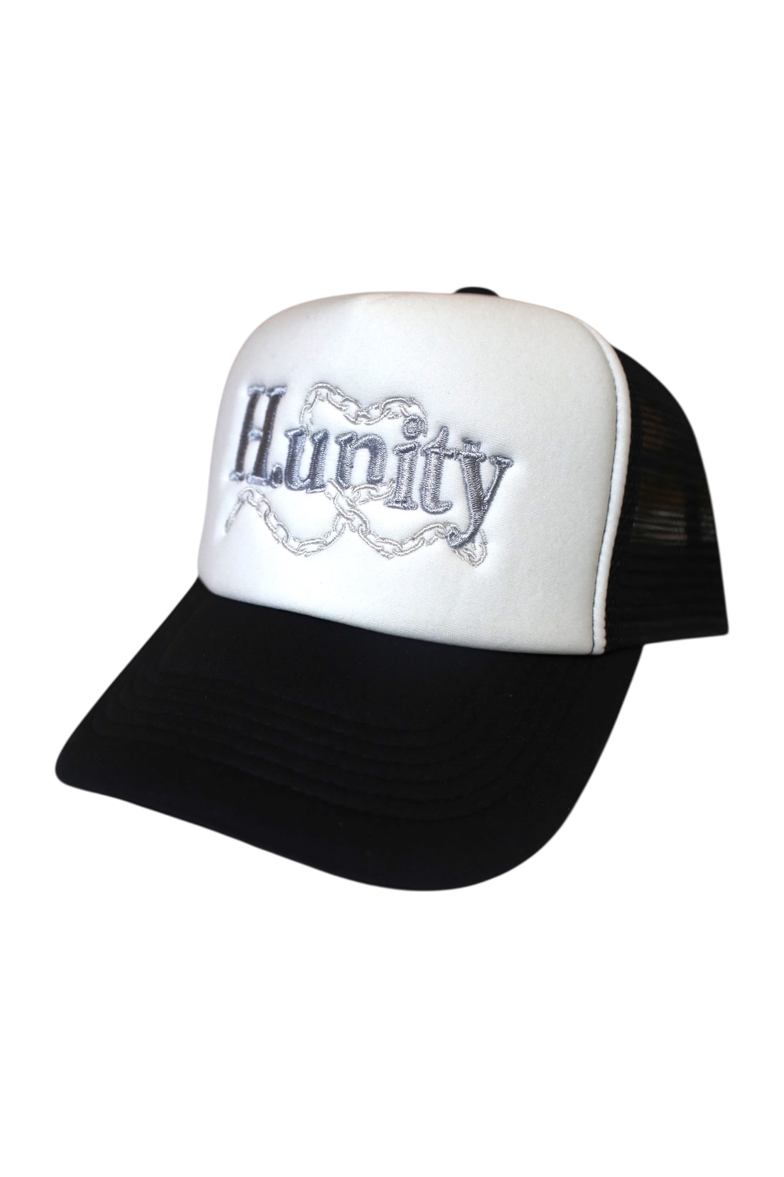 H.unity chain mesh cap gray | homiesunity_official store