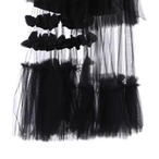 Summer Mesh Patchwork Skirt – Asymmetrical Layered Skort Fairy Cake Skirt (ME300)