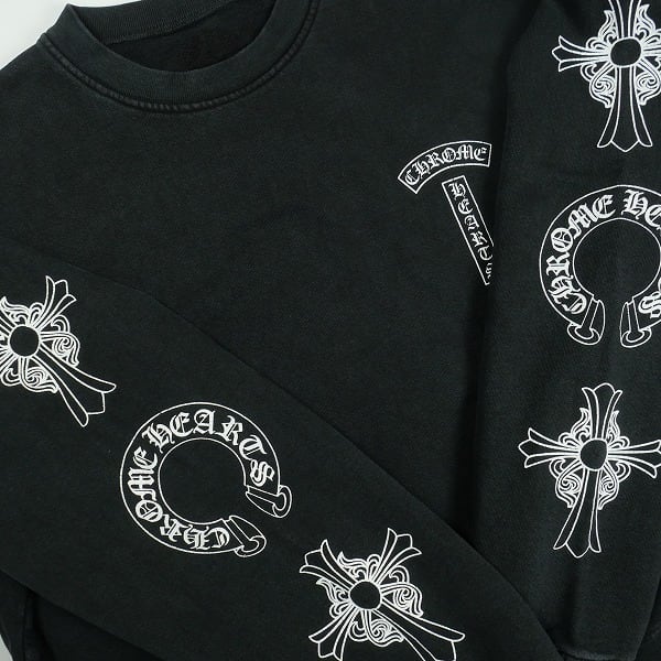 Size【L】 CHROME HEARTS クロム・ハーツ SOAP & WATER CREWNECK FUCK