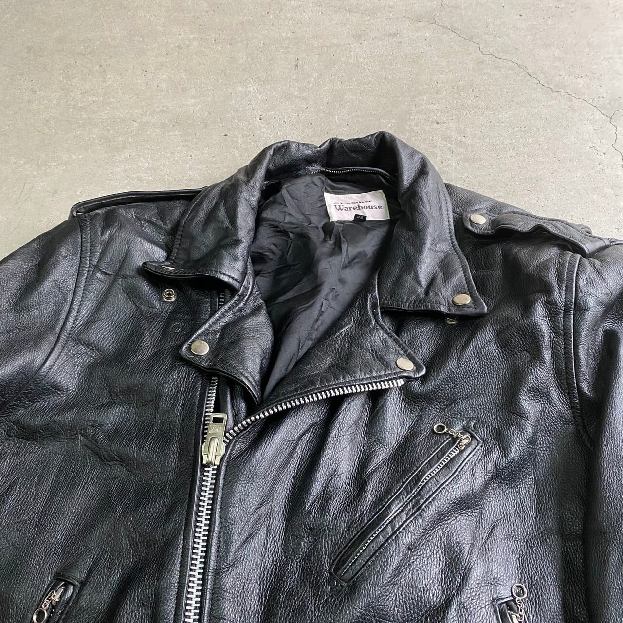 ビッグサイズ THE LEATHER WAREHOUSE アメリカン ダブルライダース 