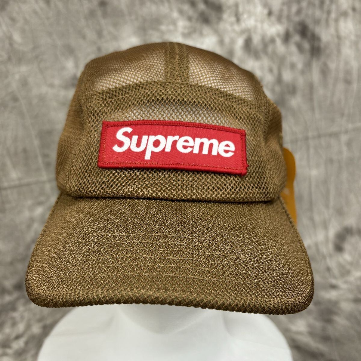 メンズ23SS Supreme Mesh Cordura Camp Cap