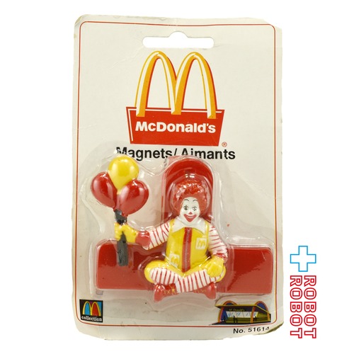 マクドナルドコレクション マグネット ロナルド クリップ 未開封 企業物