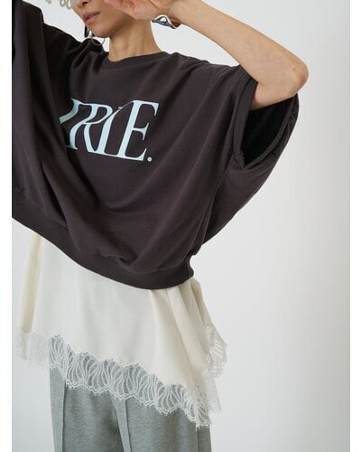 anuke】Knit Polo Onepiece | LASHIC