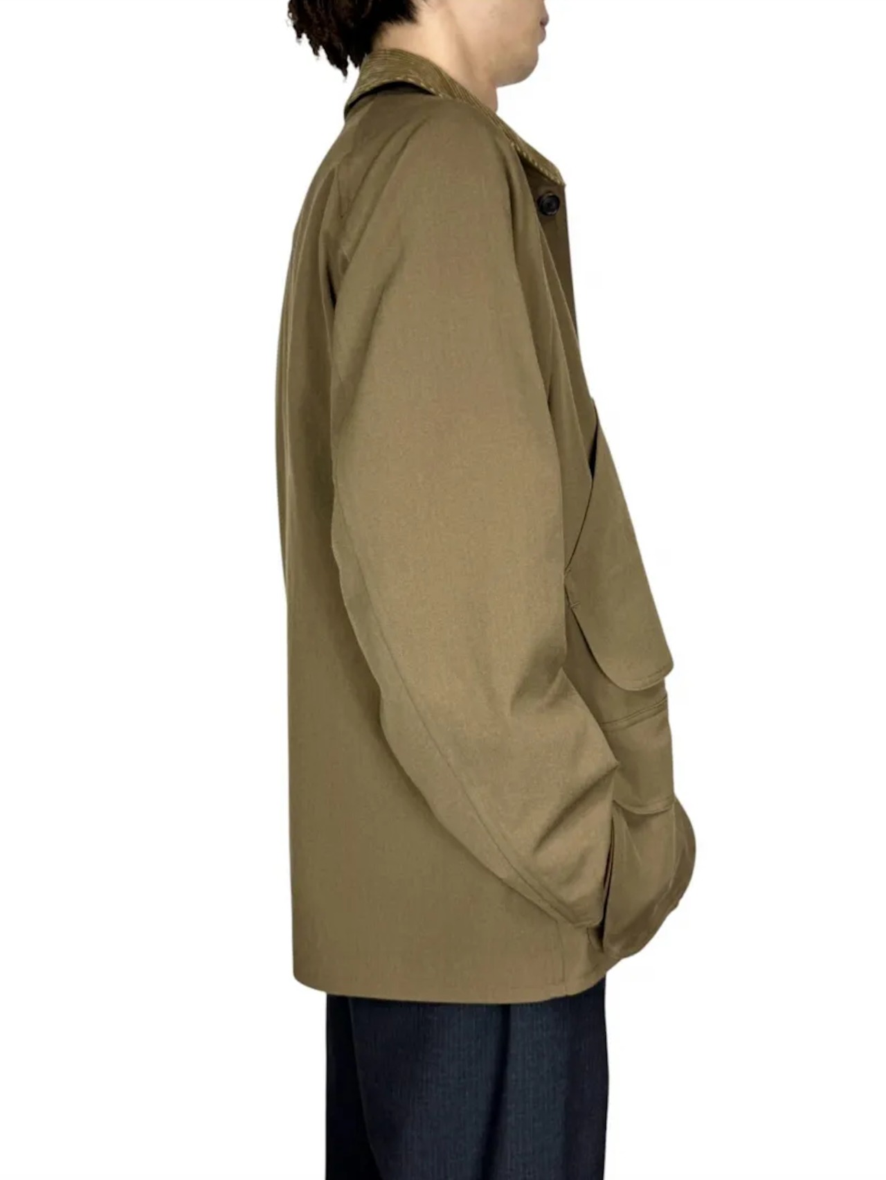【blurhms】Wool Gabardine Hunting Jacket