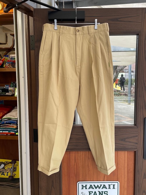 KEIALA DAILY WEAR. 2P PANTS RELAX. Beige