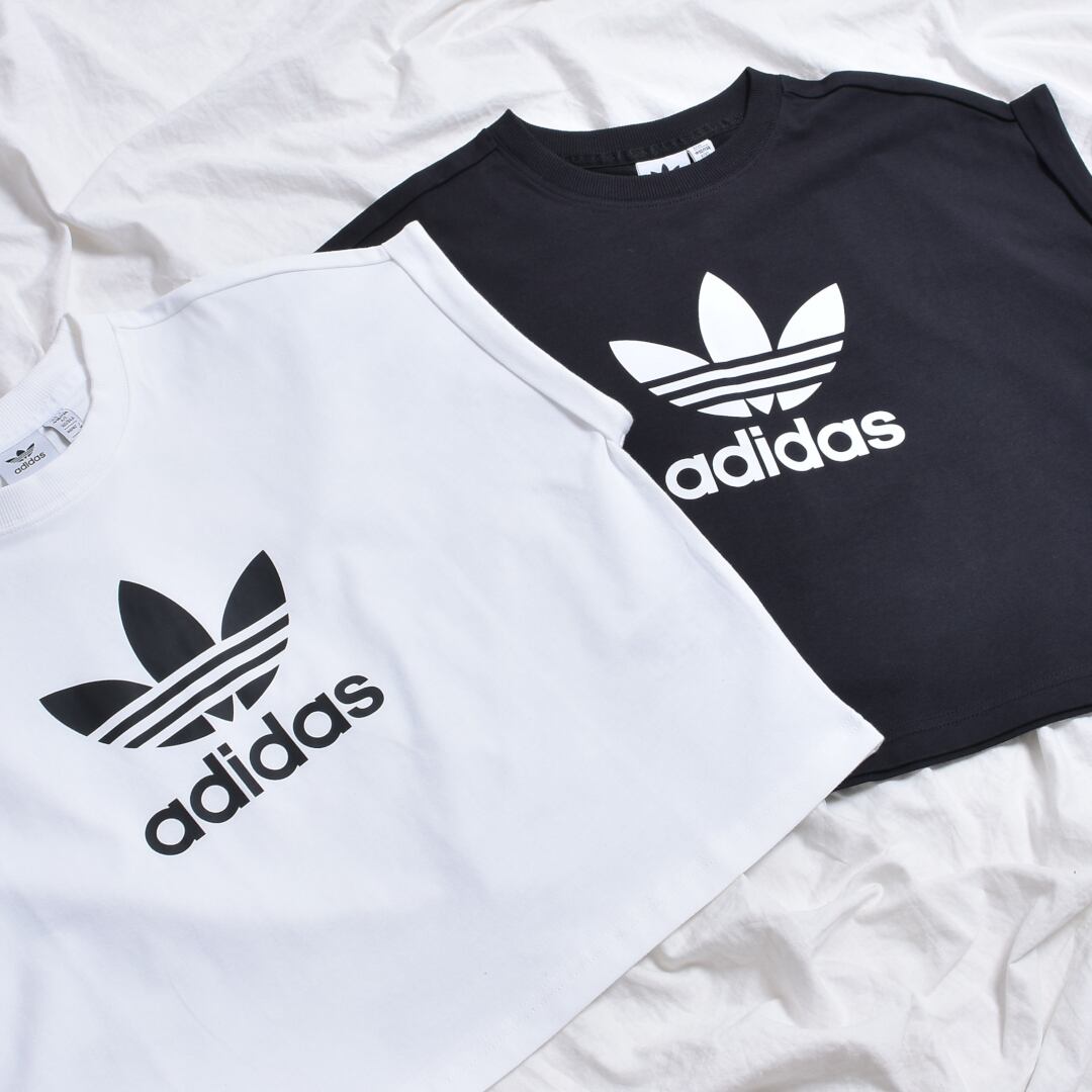 【adidas】ショート トレフォイルTシャツ