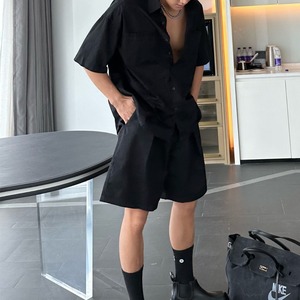 カジュアルシャツ＆ショートパンツセットアップ（上下セット売り）　MT0530007