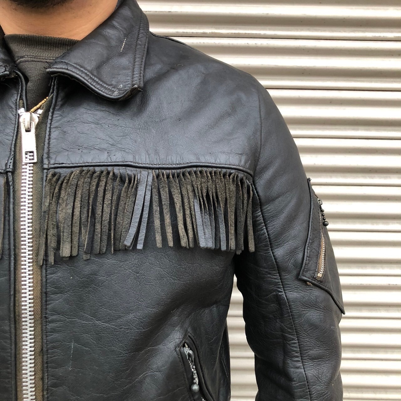 英国製 70s Belstaff Dallas ヴィンテージ ライダースジャケット 