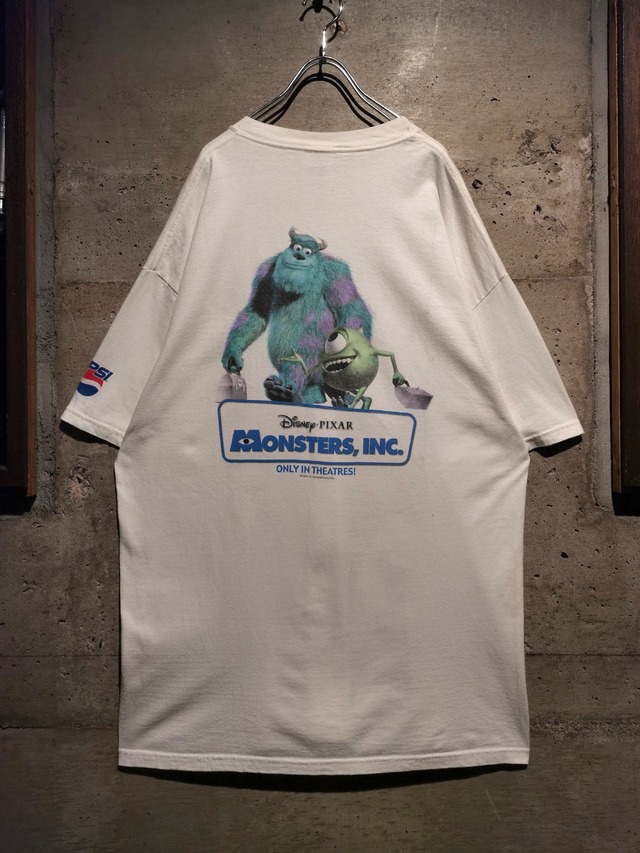 【Caka】"00's" "MONSTERS,INC." Loose T-Shirt