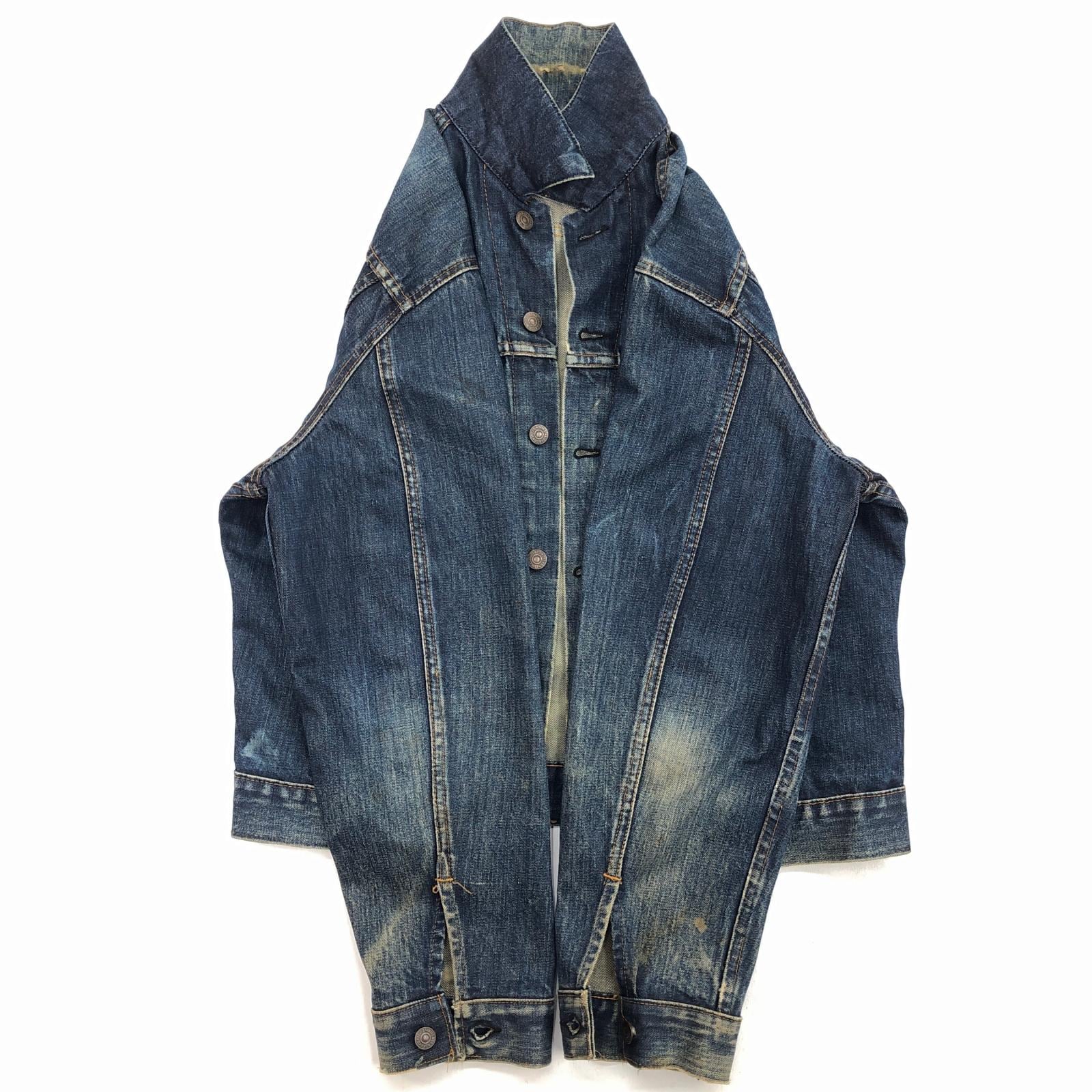 LEVI'S リーバイス 60年代 USA製 70505 4th BIG E 不均等V ボタン裏