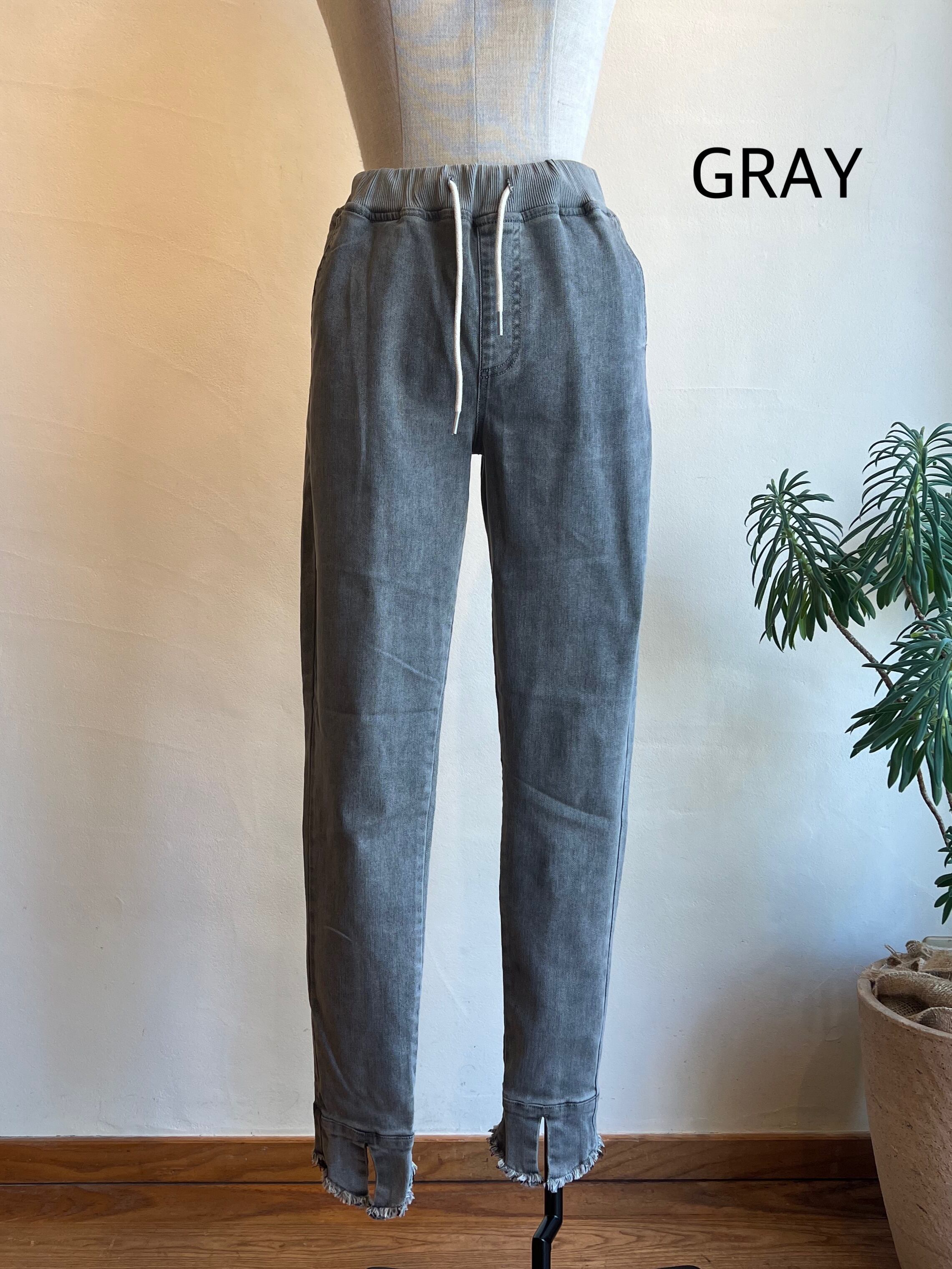 CYAN TOKYO シアントーキョースリットヘムスキニー CYAN TOKYO / スリットヘムスキニーデニム | anouk