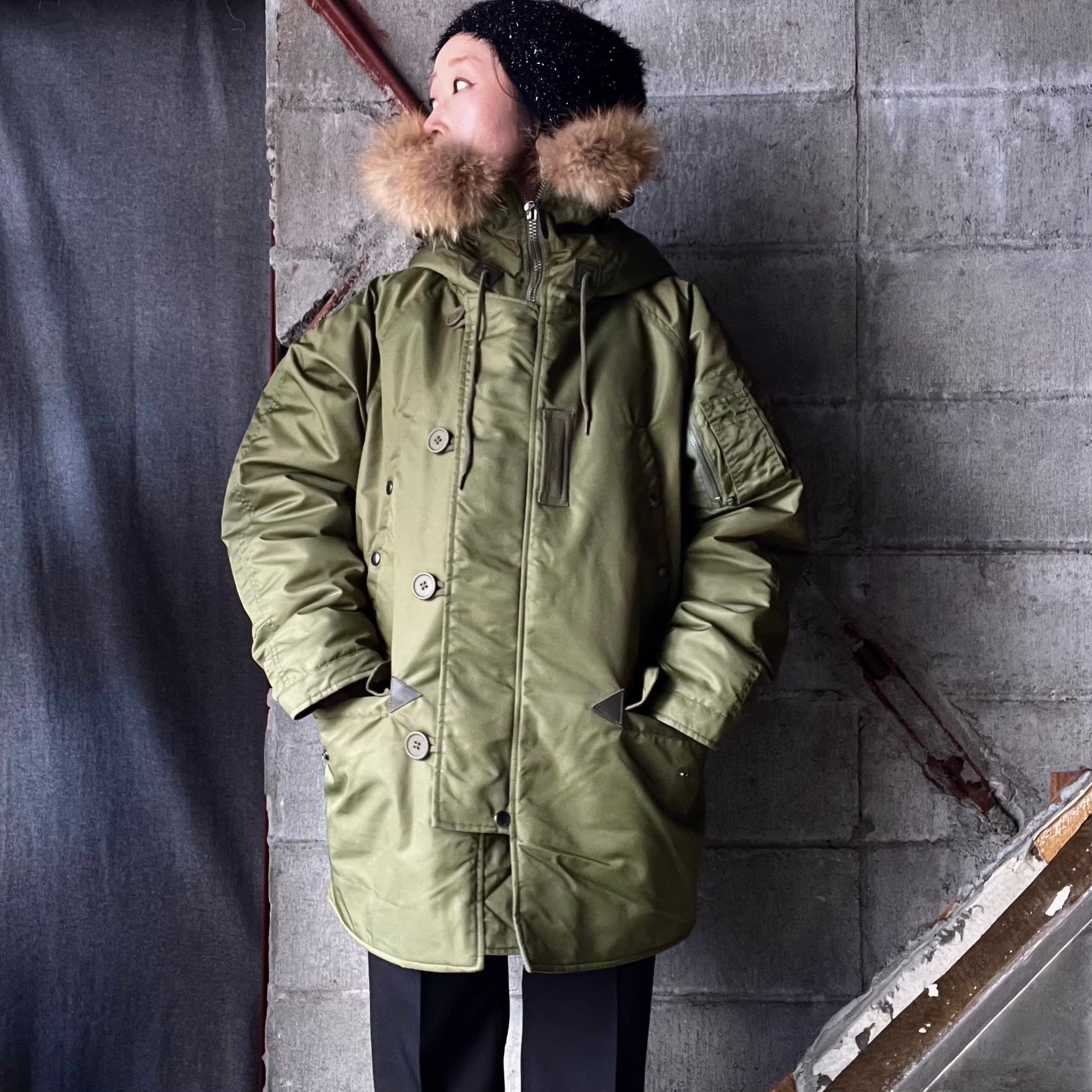 24FW ワコマリア N-3B フライトジャケット ファー L WACKO MARIA/N-3B