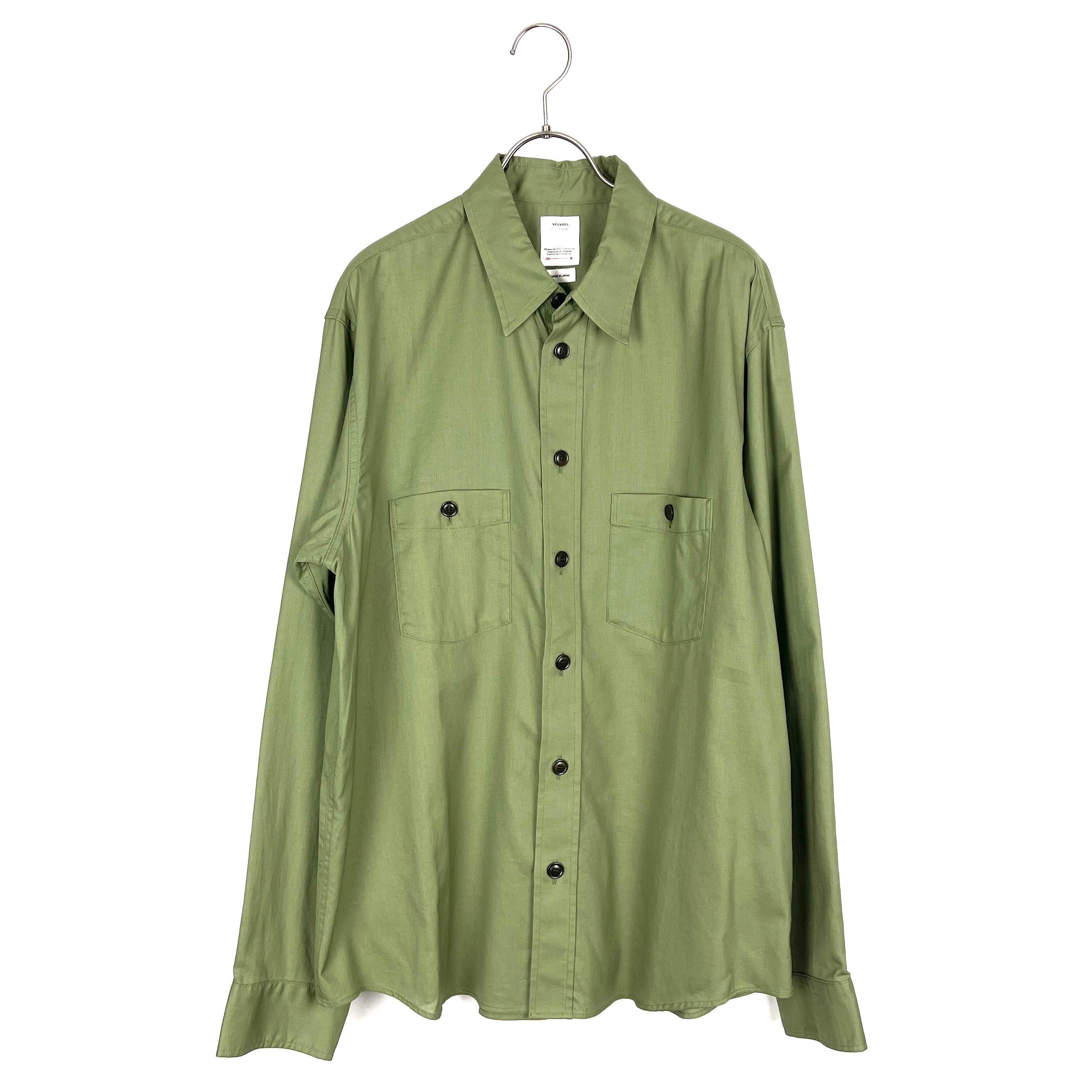 VISVIM(ビズビム) USM ALBACORE SHIRT L/S COLLAGE 19SS (khaki ...