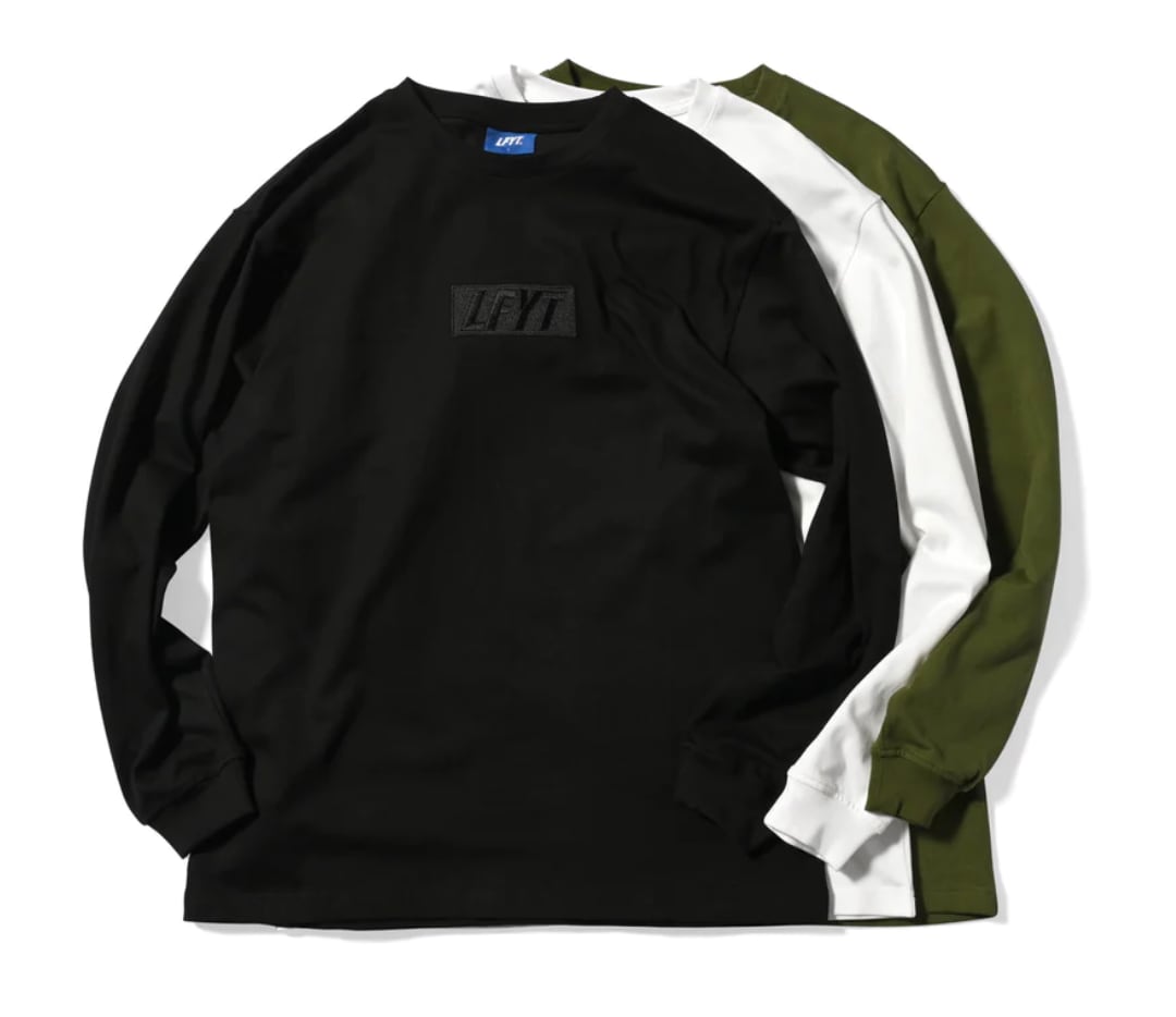 Lafayette◆長袖Tシャツ/XXL/コットン/WHT LFYTTONAL LFYT BOX LOGO L⁄S TEE 長袖Tシャツ ロングスリーブT