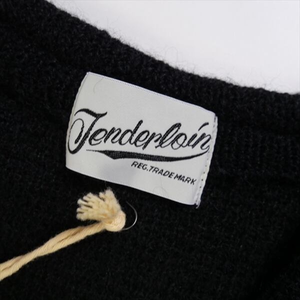 TENDERLOIN MHAIR CARDIGAN モヘアカーディガン　黒