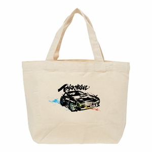 とよちゃんガレージ墨絵風トートバッグ