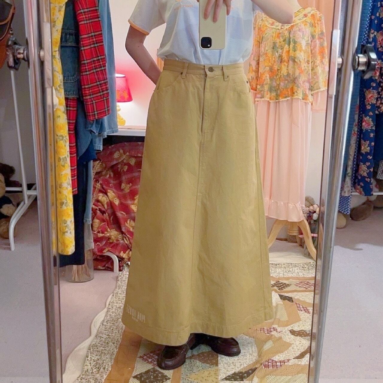 PINKHOUSE / wheel wappen long skirt