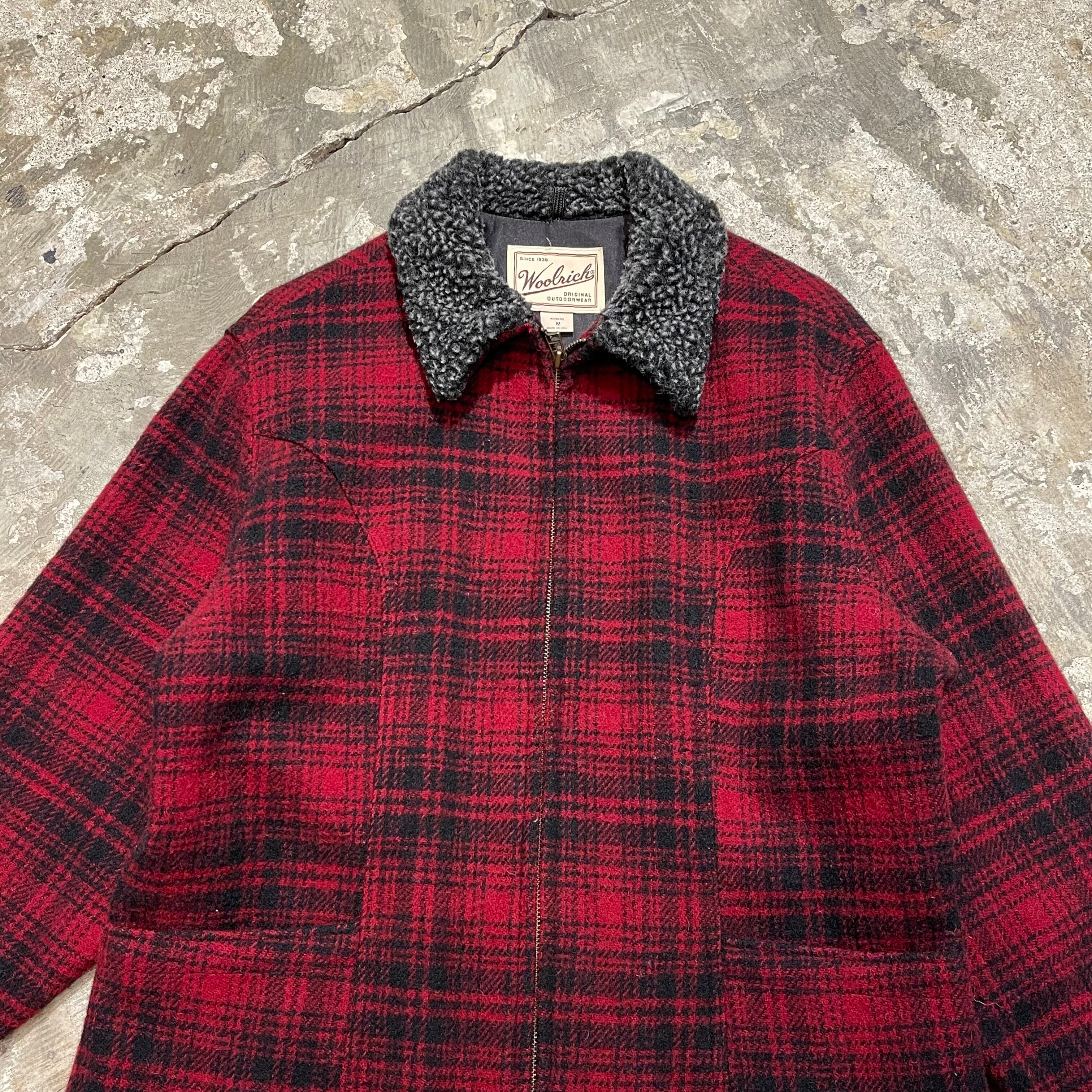 USA製 sizeM Woolrich ウールリッチ ウールジャケット ジャケット