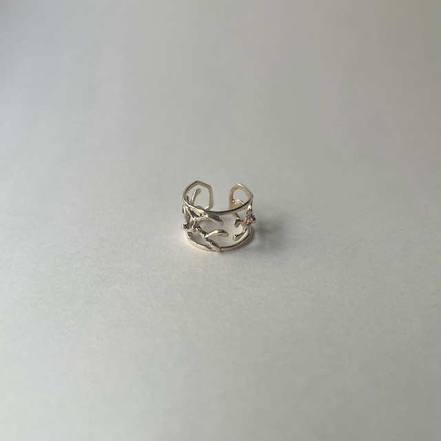 宿り木 Ear cuff /K10YG