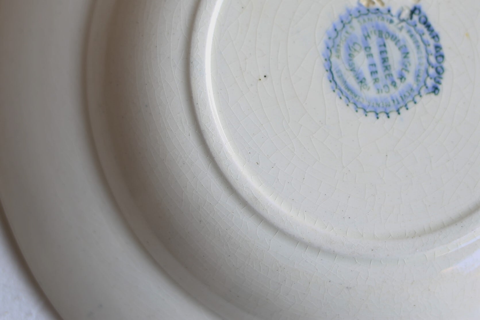 フランス アンティーク Choisy le Roi ショワジールロワ『POMPADOUR