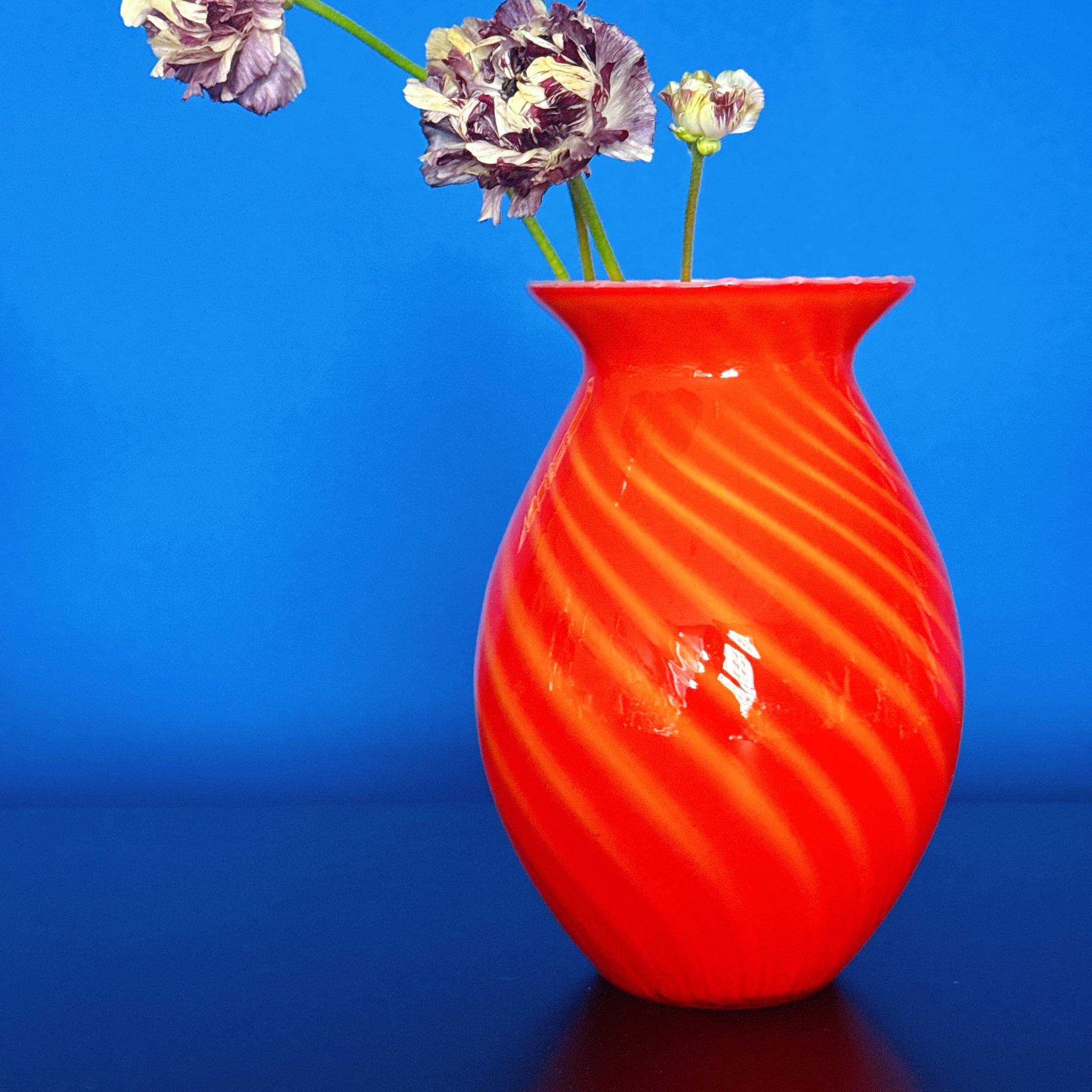 vintage single vase | cobaltblue87