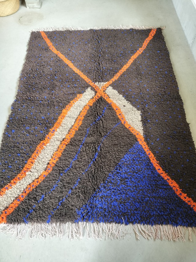 Moroccan rug 194✕143cm No.444
