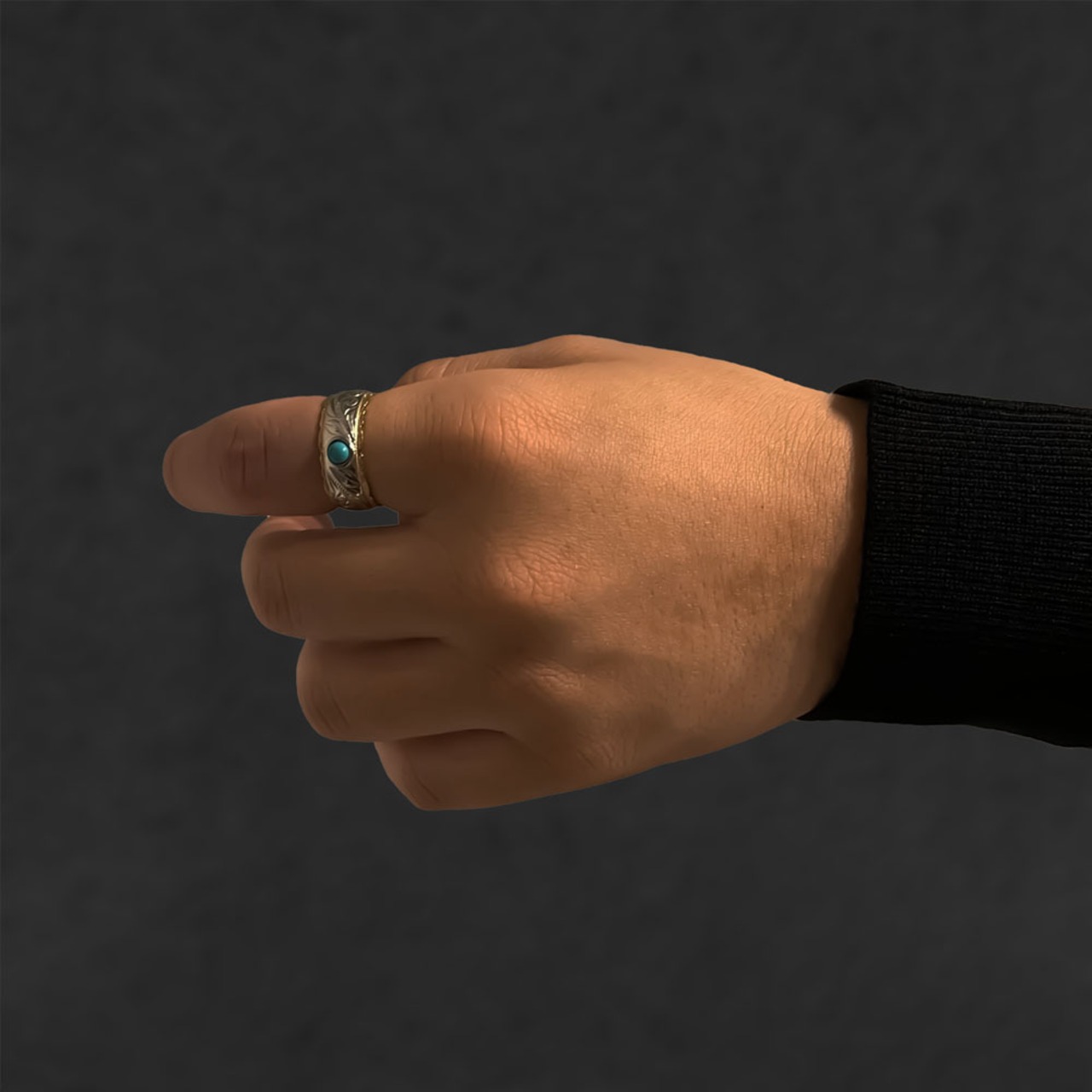 Hawaiian Turquoise Ring〈316L〉