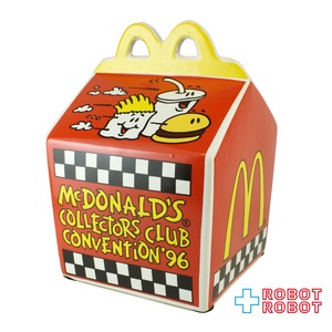 マクドナルド・コレクターズクラブ 96 陶器ハッピーミール貯金箱バンク