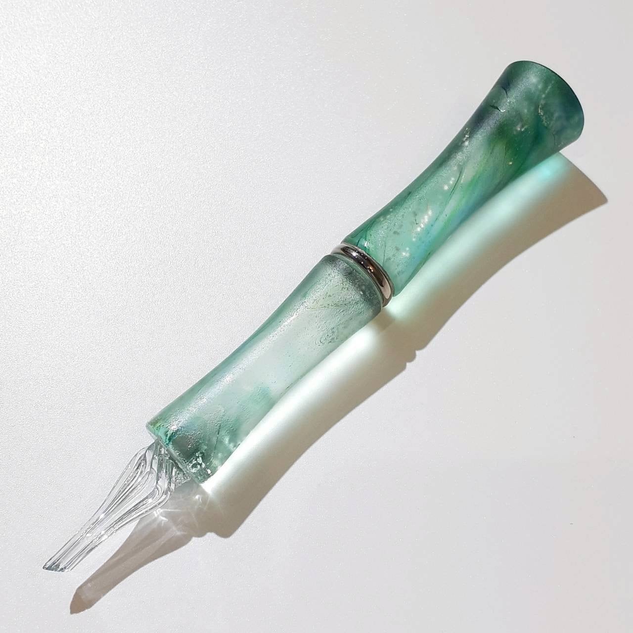 glass studio toos ガラスペン TAKETORI Slim 去年の6月にセミオーダーしたガラスペンが出来上がってきました