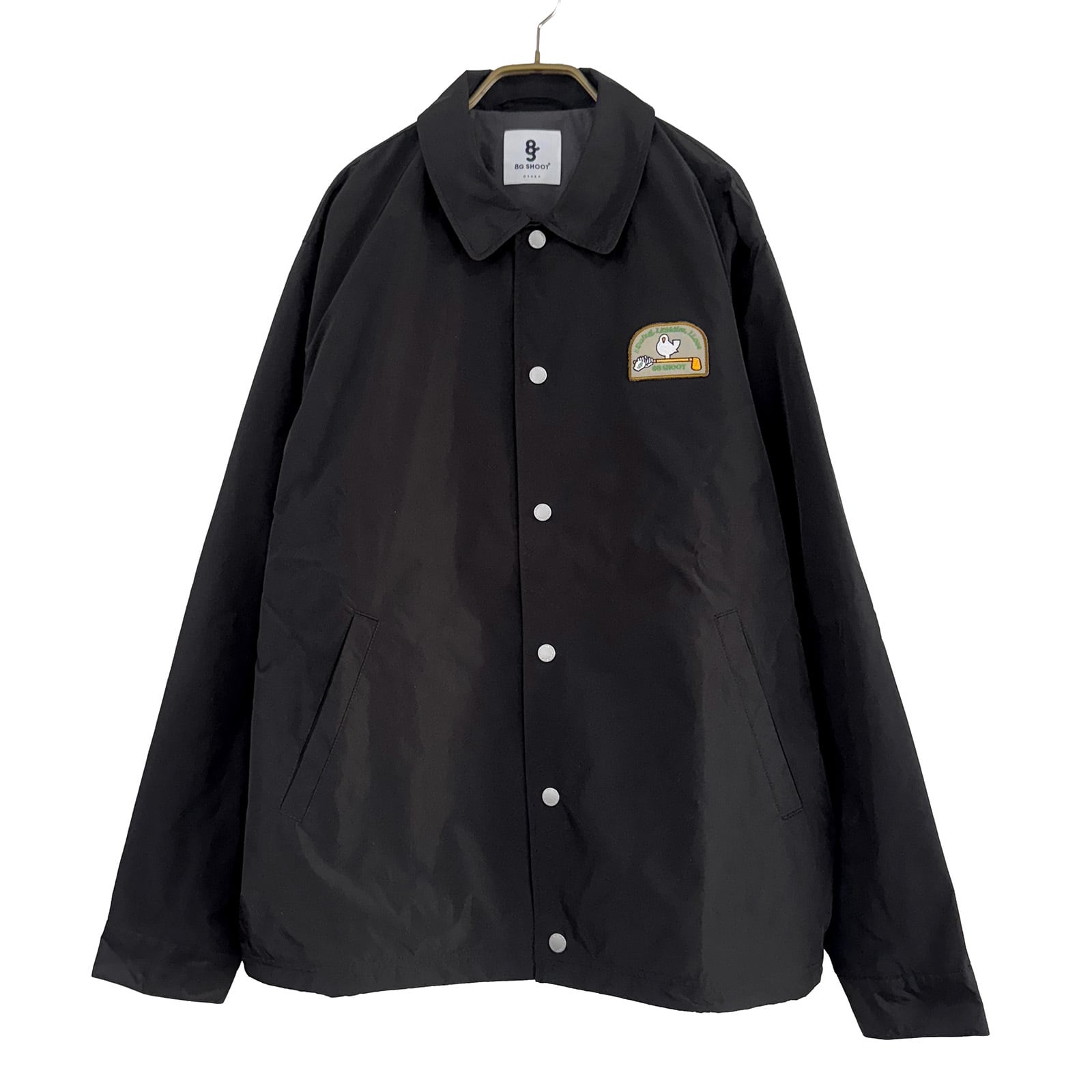 8G COACH JACKET -BLACK-