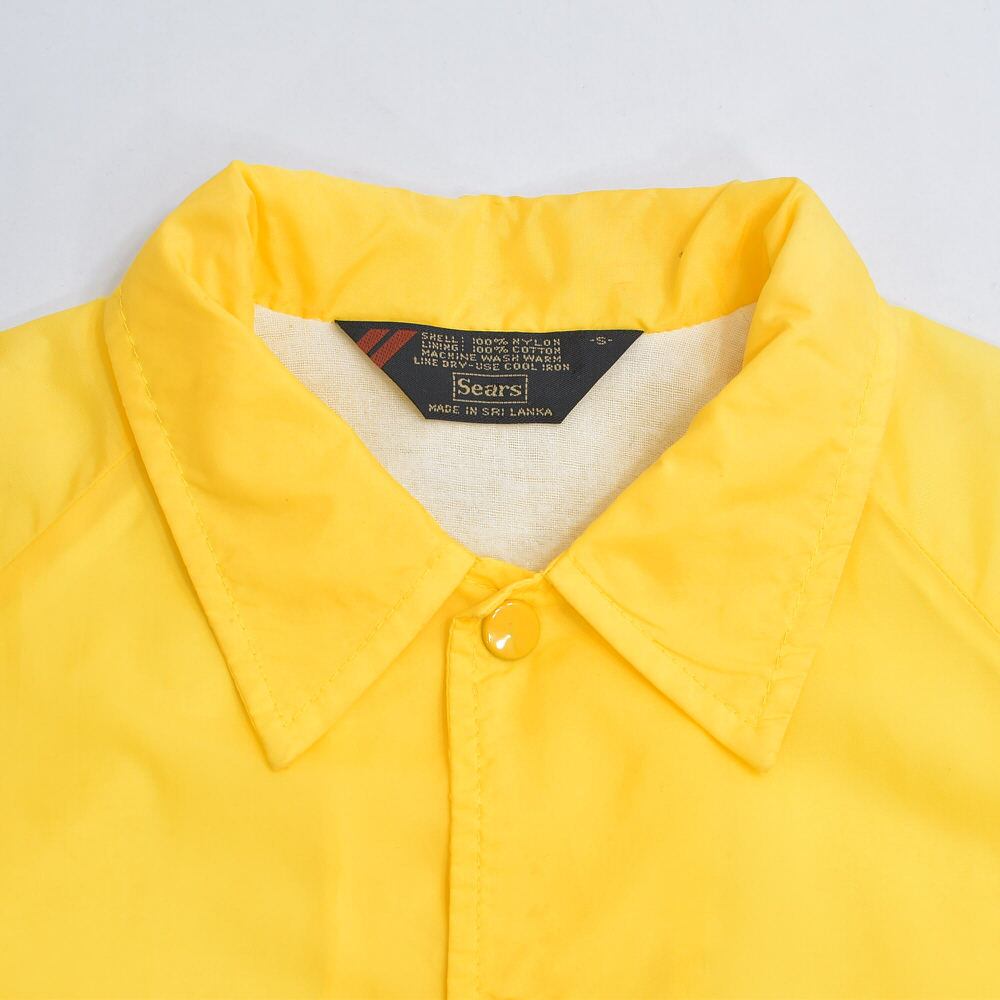 70～80s Sears シアーズ USA ナイキ風 ロゴプリント コーチジャケット