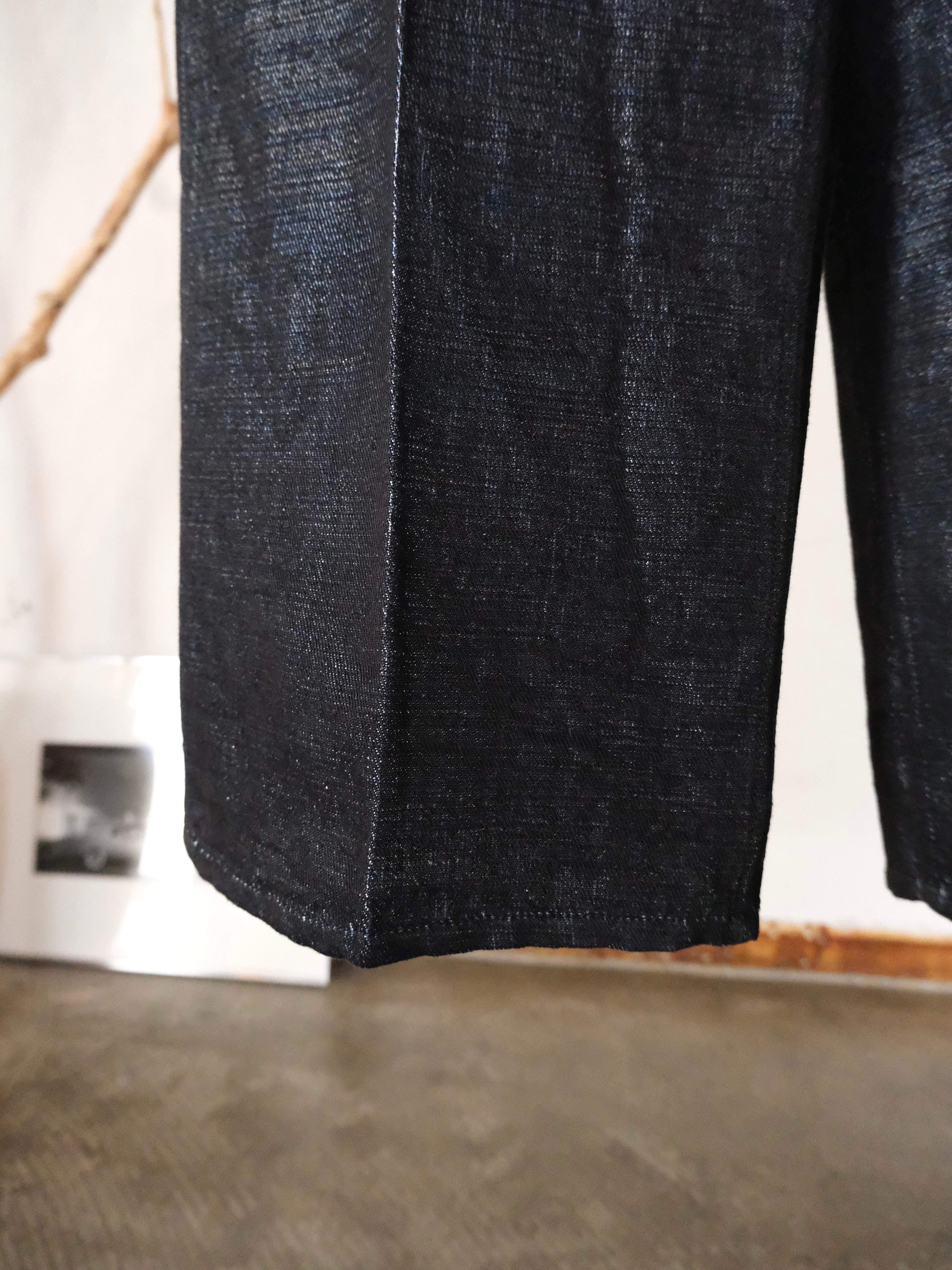 DAIRIKU】 Wide Linen Denim Pants | THE OUR