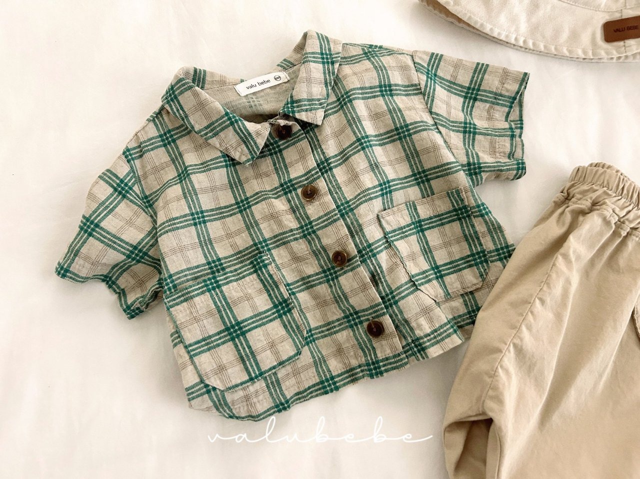 [valubebe] Cool J Check Shirt / [벨루베베] 쿨제이체크셔츠