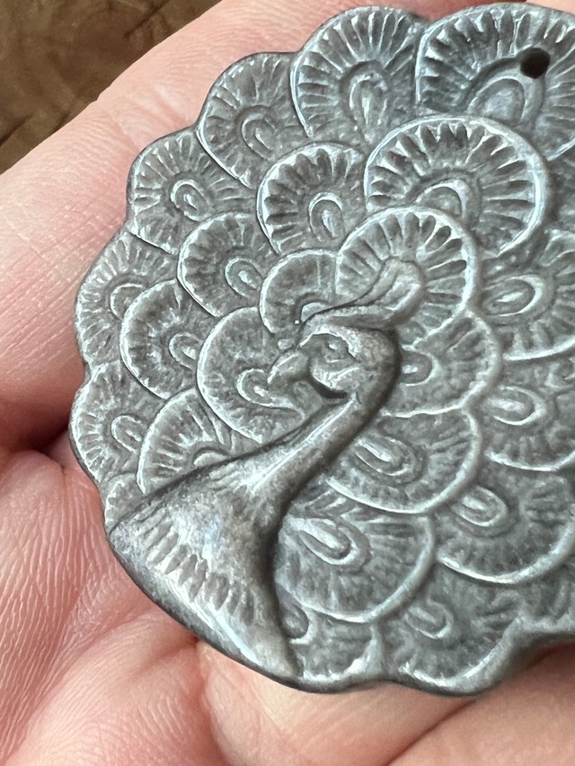 【本当のあなたと遭遇する】フェニックス オブシディアンペンダント