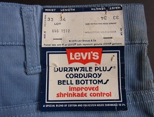 80's 81年 Levi's リーバイス 646 ベルボトム デッドストック