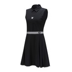 Women's sleeveless flare dress