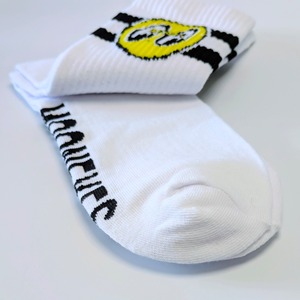 ♧【 MOON / MOONEYES ムーン アイズ 】MOONEYES Mens Eyeball Socks / ムーン アイボールクルーソックス / ホットロッド〚アメリカン雑貨 アメトイ〛