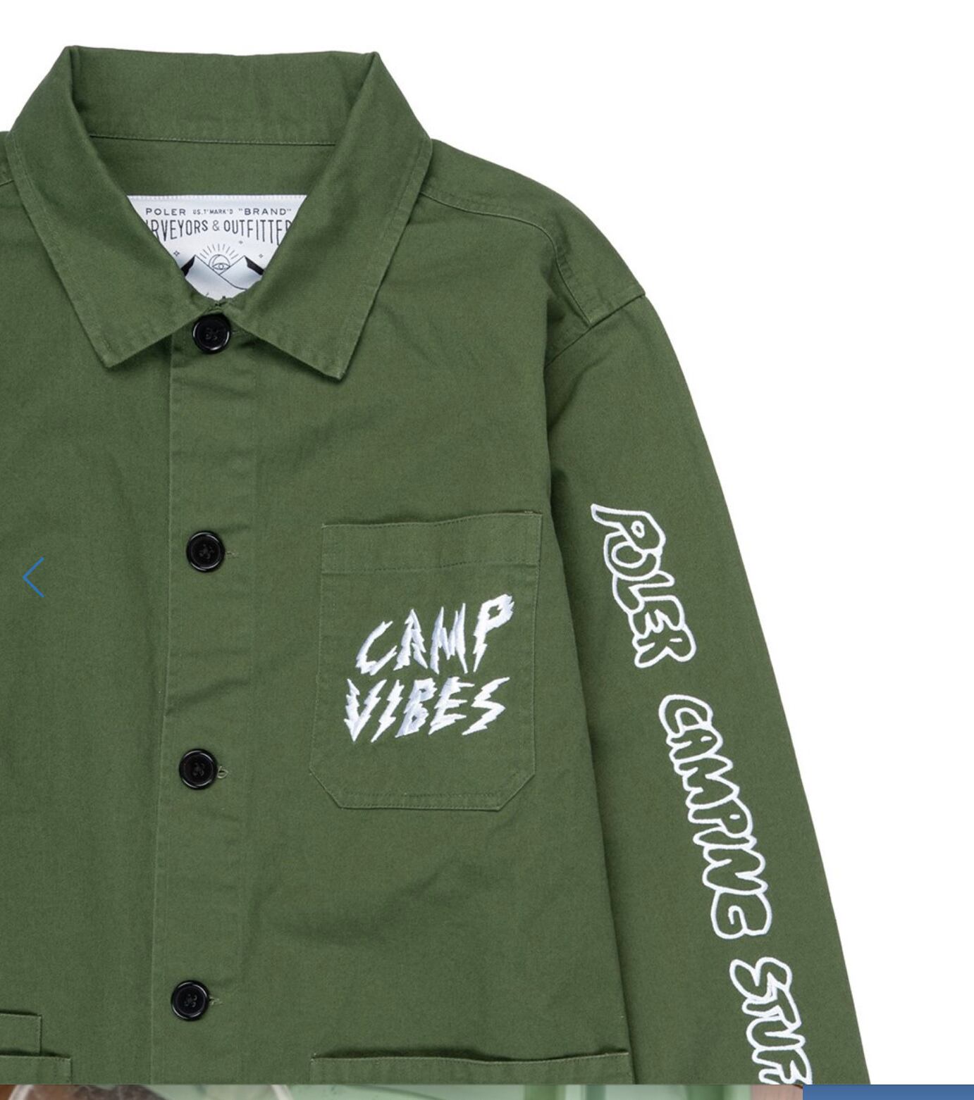 POLeR AXEL CHORE COAT - FOREST ポーラー | GOATco 