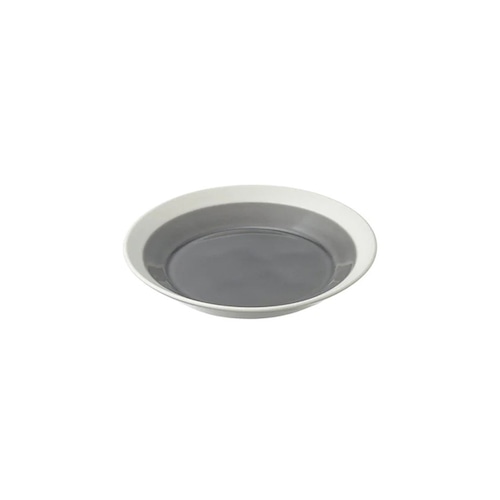 yumiko iihoshi porcelain（イイホシ ユミコ） Dishes プレート110 fog gray