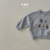 韓国子供服 / LALALAND / 26Autumn / ベベ ベア フレンズスウェット / 秋服 / ベビー *6M~18M*