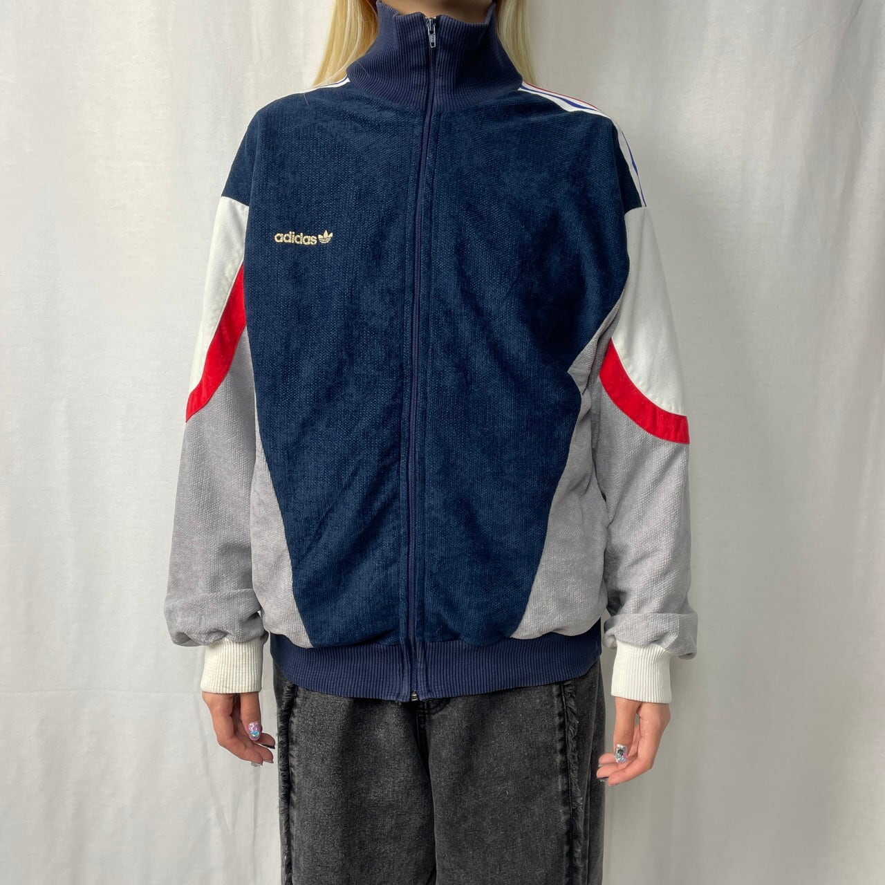 70年代 フランス製 VENTEX社製 adidas アディダス ジャージ トラック 