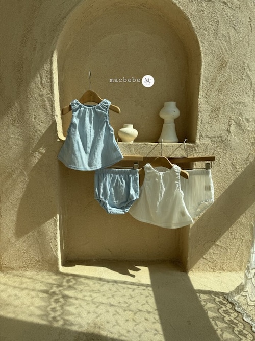 《予約》mac bebe ¨ shirring band n set ¨ 26summer
