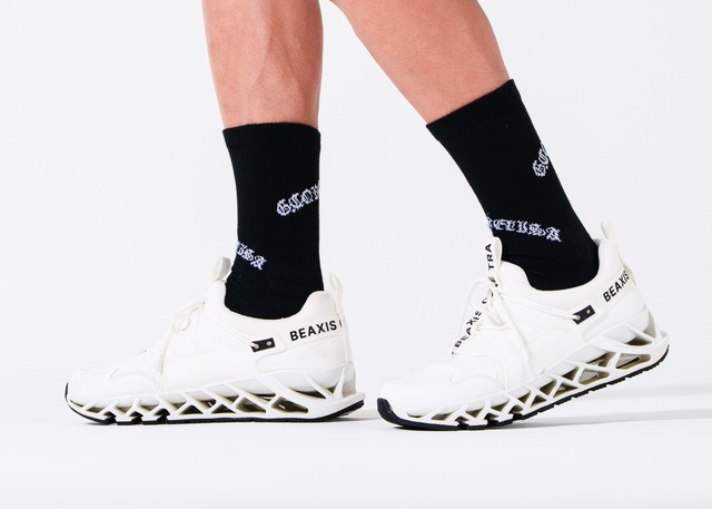MEN'Sレギュラー黒×白／CoolMAX（MSBW）「実用新案登録済み」