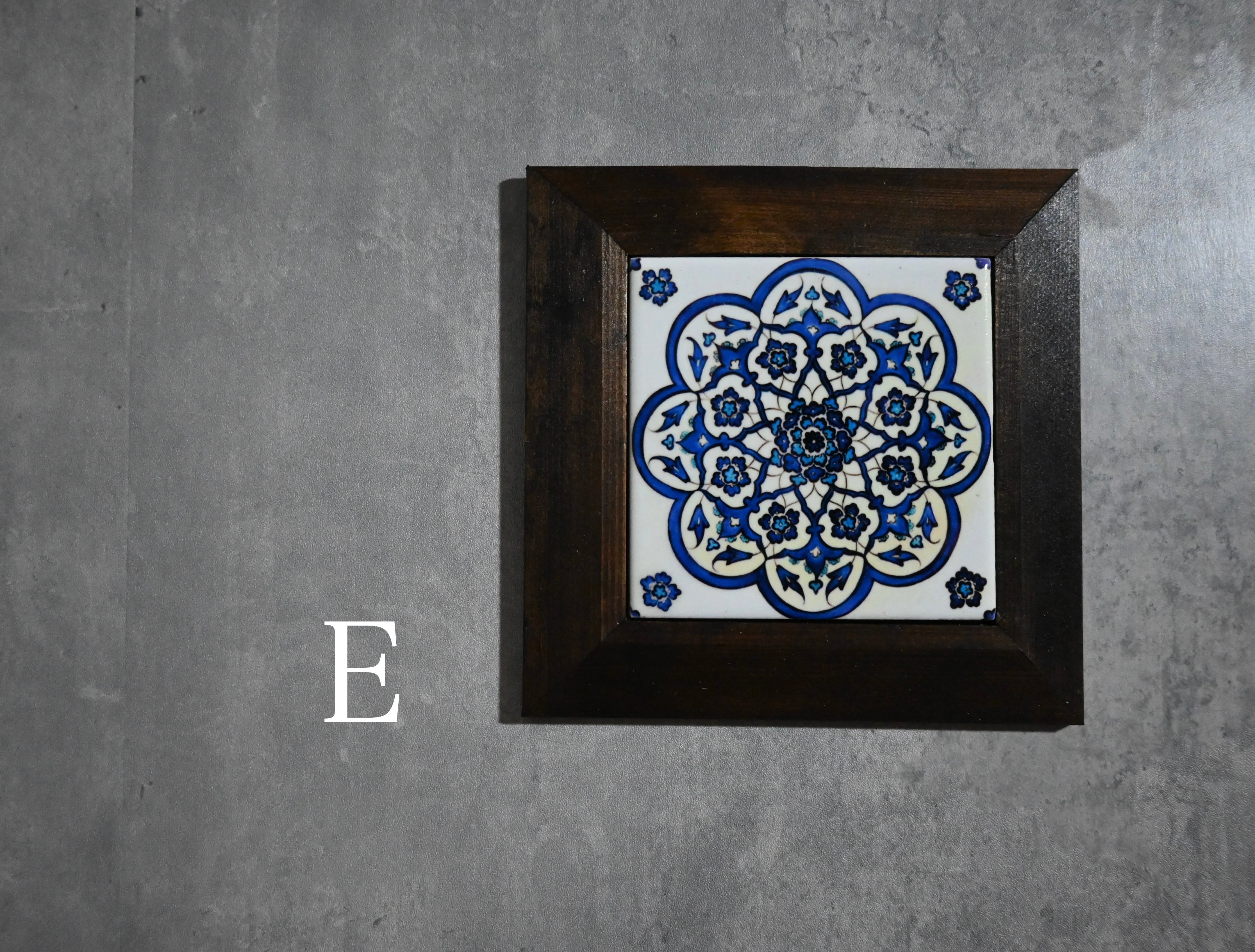 トルコタイルの壁掛けアートフレーム ＜from Turkey＞ | Pay ID